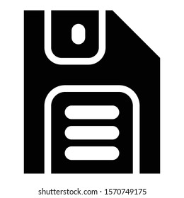 memory icon glyph vector design