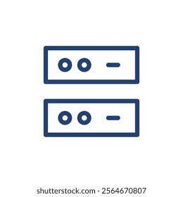 Memory icon Outline icon sign