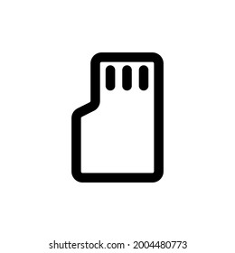 memory icon and  Vector illustration isolated on a white background. Premium quality for mobile apps, user interface, presentation, and website. pixel perfect icon