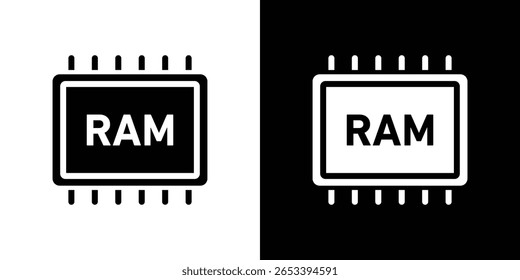 Memory icon Vector scalable graphics