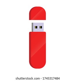 Icono de vector de ilustración de Memory Stick 