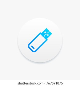 Memory Stick USB Icon