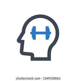 Memory training icon