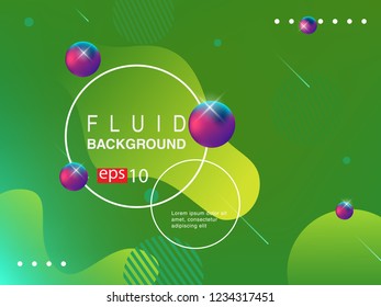 Memphis abstract color background design. Eps 10 vector
