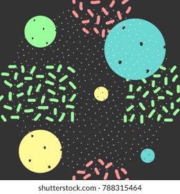 memphis abstract theme. The 80s and 90s style trendy.