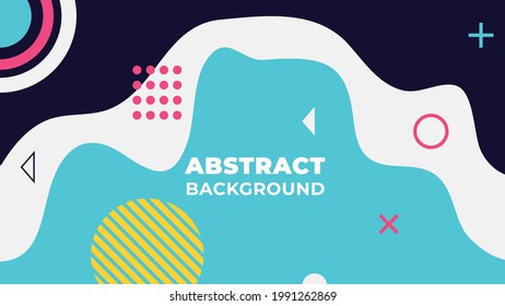 Memphis background with colorful dot, circle, line stripes, and triangle. Social media stories design templates, backgrounds with copy space for text. Memphis abstract sale, social media ads content
