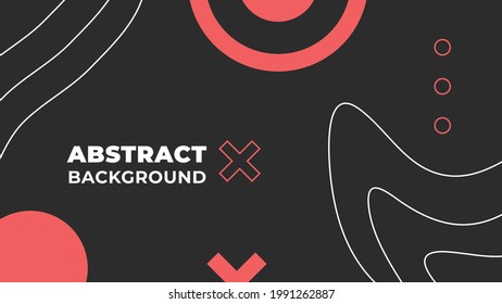 Memphis background with colorful dot, circle, line stripes, and triangle. Social media stories design templates, backgrounds with copy space for text. Memphis abstract sale, social media ads content
