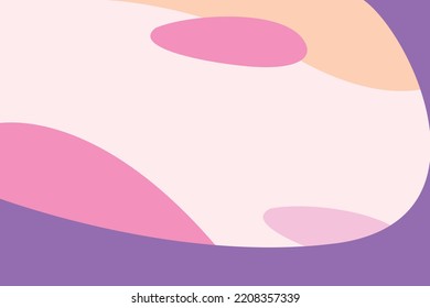 Memphis background minimalist style for beauty presentation using pastel color