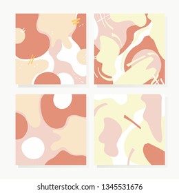 Memphis Background Pastel Colors