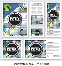 memphis background style Design Template,Vector Illustration