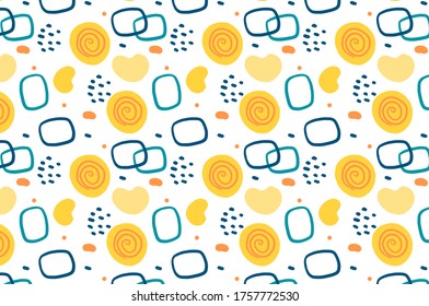 Menta los colores con motivos geométricos, de rejilla, rayados y otros elementos para la moda, papel pintado, envoltura, etc. Marco de diseño con colores sencillos.