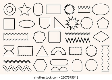 Memphis design, retro elements for web, vintage, advertisement, commercial banner, poster, leaflet, billboard, sale. Collection trendy halftone vector geometric shapes.