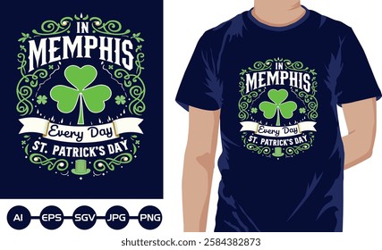 in memphis everyday of memphis day t shirt design 2025
