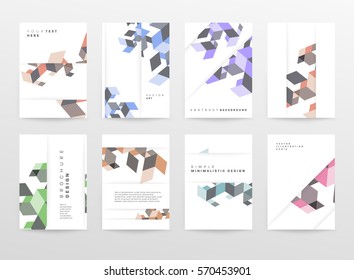 Memphis Geometric background Template for covers, flyers, banners, posters and placards, may be used for presentations and books, EPS10 vector illustration