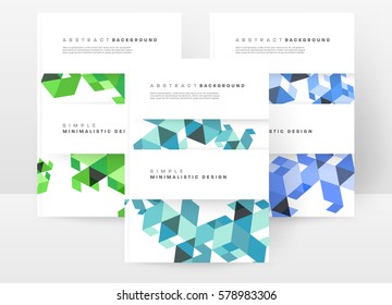 Memphis Geometric background Template for covers, flyers, banners, posters and placards, may be used for presentations and books, EPS10 vector illustration