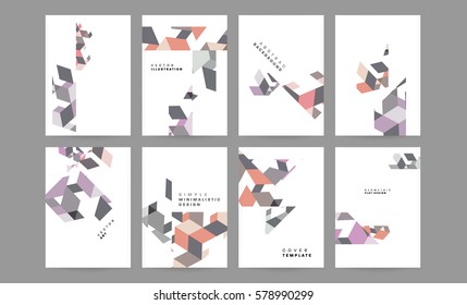 Memphis Planilla de fondo geométrico para cubiertas, volantes, pancartas, carteles y carteles, se puede usar para presentaciones y libros, ilustración del vector EPS10