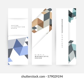 Memphis Geometric background Template for covers, flyers, banners, posters and placards, may be used for presentations and books, EPS10 vector illustration
