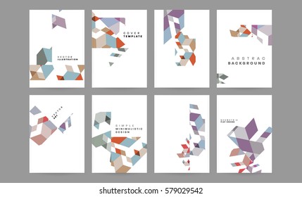 Memphis Planilla de fondo geométrico para cubiertas, volantes, pancartas, carteles y carteles, se puede usar para presentaciones y libros, ilustración del vector EPS10