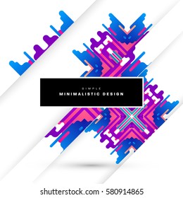 Memphis Geometric background Modelo para capas, folhetos, banners, cartazes e cartazes, pode ser usado para apresentações e livros, ilustração vetorial EPS10