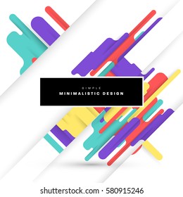 Memphis Planilla de fondo geométrico para cubiertas, volantes, pancartas, carteles y carteles, se puede usar para presentaciones y libros, ilustración del vector EPS10
