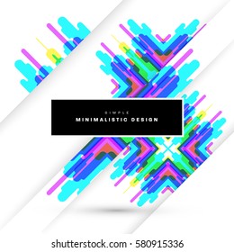 Memphis Planilla de fondo geométrico para cubiertas, volantes, pancartas, carteles y carteles, se puede usar para presentaciones y libros, ilustración del vector EPS10