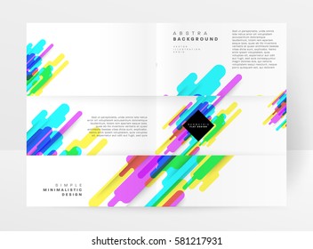 Memphis Planilla de fondo geométrico para cubiertas, volantes, pancartas, carteles y carteles, se puede usar para presentaciones y libros, ilustración del vector EPS10