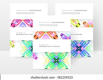 Memphis Planilla de fondo geométrico para cubiertas, volantes, pancartas, carteles y carteles, se puede usar para presentaciones y libros, ilustración del vector EPS10