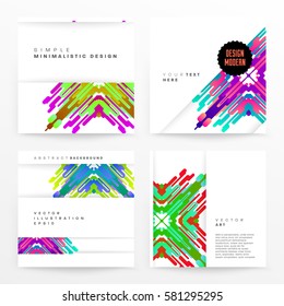 Memphis Planilla de fondo geométrico para cubiertas, volantes, pancartas, carteles y carteles, se puede usar para presentaciones y libros, ilustración del vector EPS10