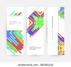 Memphis Geometrischer Hintergrund Vorlage für Cover, Flyer, Banner, Plakate und Plakate, kann für Präsentationen und Bücher verwendet werden, EPS10 Vektorgrafik