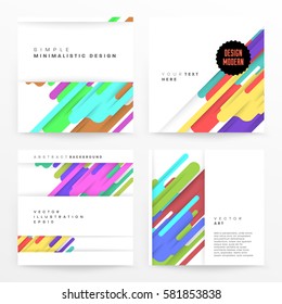 Memphis Geometrischer Hintergrund Vorlage für Cover, Flyer, Banner, Plakate und Plakate, kann für Präsentationen und Bücher verwendet werden, EPS10 Vektorgrafik