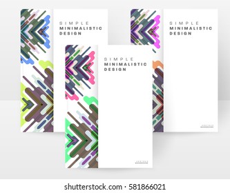 Memphis Geometric background Template for covers, flyers, banners, posters and placards, may be used for presentations and books, EPS10 vector illustration