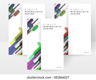 Memphis Geometric background Template for covers, flyers, banners, posters and placards, may be used for presentations and books, EPS10 vector illustration