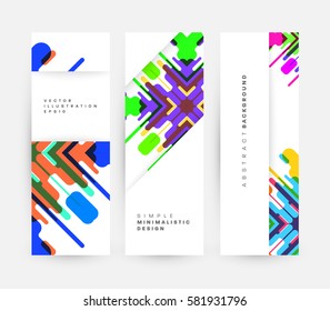 Memphis Geometrischer Hintergrund Vorlage für Cover, Flyer, Banner, Plakate und Plakate, kann für Präsentationen und Bücher verwendet werden, EPS10 Vektorgrafik