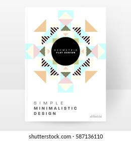 Memphis Planilla de fondo geométrico para cubiertas, volantes, pancartas, carteles y carteles, se puede usar para presentaciones y libros, ilustración del vector EPS10