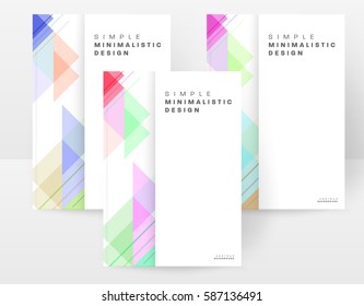 Memphis Geometric background Template for covers, flyers, banners, posters and placards, may be used for presentations and books, EPS10 vector illustration