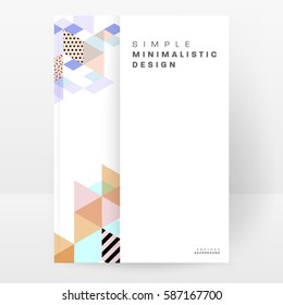 Memphis Planilla de fondo geométrico para cubiertas, volantes, pancartas, carteles y carteles, se puede usar para presentaciones y libros, ilustración del vector EPS10