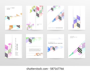Memphis Geometric background Modelo para capas, folhetos, banners, cartazes e cartazes, pode ser usado para apresentações e livros, ilustração vetorial EPS10