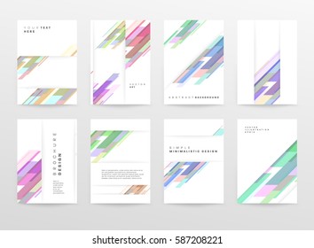 Memphis Geometric background Template for covers, flyers, banners, posters and placards, may be used for presentations and books, EPS10 vector illustration