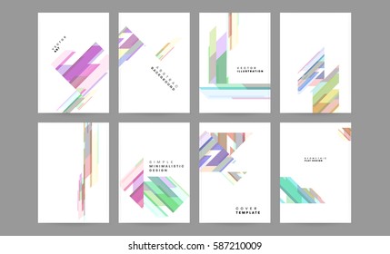 Memphis Planilla de fondo geométrico para cubiertas, volantes, pancartas, carteles y carteles, se puede usar para presentaciones y libros, ilustración del vector EPS10
