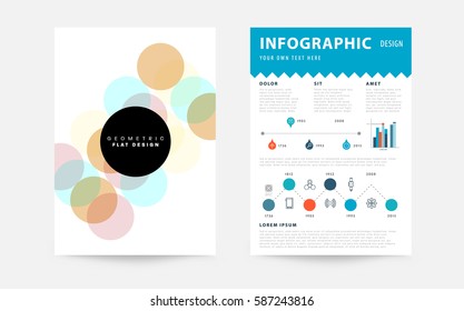 Memphis Geometrischer Hintergrund Vorlage für Cover, Flyer, Banner, Plakate und Plakate, kann für Präsentationen und Bücher verwendet werden, EPS10 Vektorgrafik