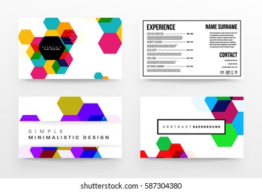 Memphis Geometric background Template for covers, flyers, banners, posters and placards, may be used for presentations and books, EPS10 vector illustration