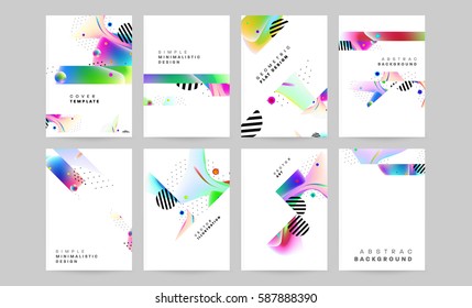 La plantilla de fondo geométrico Memphis para cubiertas, volantes, banners, carteles y carteles, puede utilizarse para presentaciones y libros, ilustración vectorial EPS10