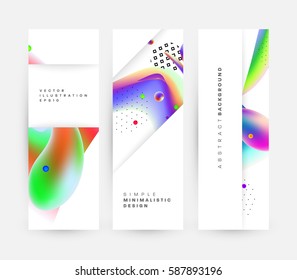 Memphis Geometric background Template for covers, flyers, banners, posters and placards, may be used for presentations and books, EPS10 vector illustration