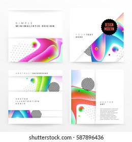 Memphis Planilla de fondo geométrico para cubiertas, volantes, pancartas, carteles y carteles, se puede usar para presentaciones y libros, ilustración del vector EPS10