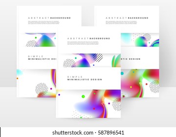 Memphis Planilla de fondo geométrico para cubiertas, volantes, pancartas, carteles y carteles, se puede usar para presentaciones y libros, ilustración del vector EPS10