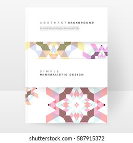 Memphis Geometrischer Hintergrund Vorlage für Cover, Flyer, Banner, Plakate und Plakate, kann für Präsentationen und Bücher verwendet werden, EPS10 Vektorgrafik