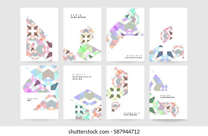 Memphis Geometrischer Hintergrund Vorlage für Cover, Flyer, Banner, Plakate und Plakate, kann für Präsentationen und Bücher verwendet werden, EPS10 Vektorgrafik