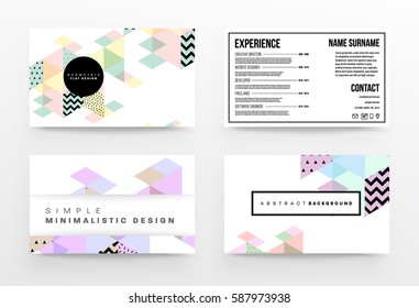 Memphis Geometric background Modelo para capas, folhetos, banners, cartazes e cartazes, pode ser usado para apresentações e livros, ilustração vetorial EPS10