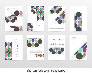 Memphis Planilla de fondo geométrico para cubiertas, volantes, pancartas, carteles y carteles, se puede usar para presentaciones y libros, ilustración del vector EPS10