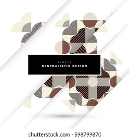 Memphis Geometrischer Hintergrund Vorlage für Cover, Flyer, Banner, Plakate und Plakate, kann für Präsentationen und Bücher verwendet werden, EPS10 Vektorgrafik